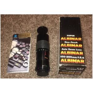 Super Albinar f.5.6 100-200mm Minolta MD
